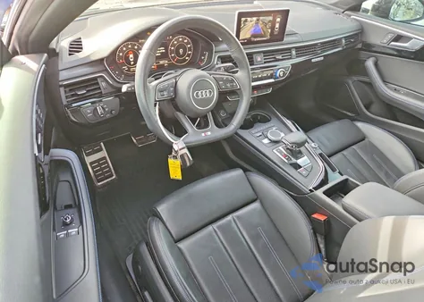 2019 Audi A5 Premium Plus z USA, uszkodzony, nr VIN WAUTNAF52KA066308